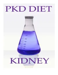 PKD Diet Kidney