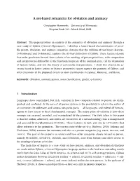 A Set-Based Semantics for Obviation and Animacy
