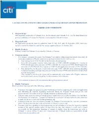 1 Lazada Citi Platinum Card Usage-Linked Acquisition