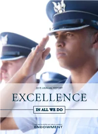 2015 Annual Donor Report