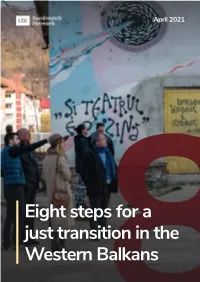 8Eight Steps for a Just Transition in the Western Balkans