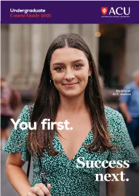 ACU Undergraduate Course Guide 2021
