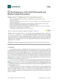On the Degeneracy of the Orbit Polynomial and Related Graph Polynomials