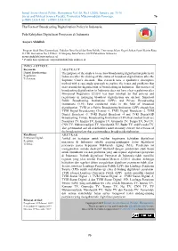 76 the Form of Broadcasting Digitalization Policy in Indonesia