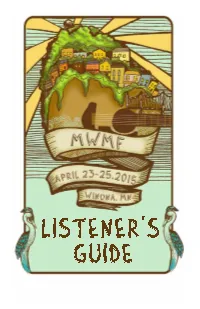 Midwest Music Fest 2015 Listener's Guide