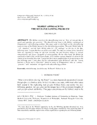 Mohist Approach to the Rule-Following Problem