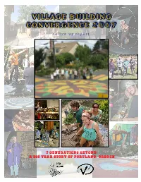 VILLAGE BUILDING CONVERGENCE 2007 Follow up Report