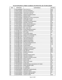 DV Sl No.S of 8255 Cen 01 2018.Xlsx