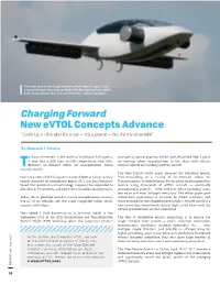 Charging Forward New Evtol Concepts Advance “Look! up in the Sky! It’S a Car — It’S a Plane — No, It’S My Uberair!”