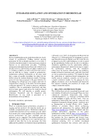 Integrated Simulation and Optimization in Heuristiclab