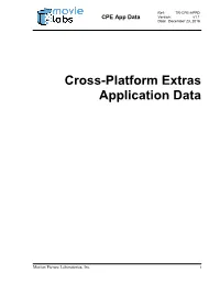 Media Manifest App Data