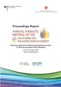 Proceedings Report 01