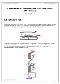 Structural Integrity Analysis 3