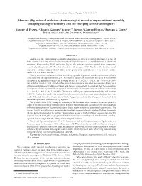Mercury (Hg) Mineral Evolution: a Mineralogical Record of Supercontinent Assembly, Changing Ocean Geochemistry, and the Emerging Terrestrial Biosphere