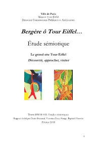 Bergère Ô Tour Eiffel…