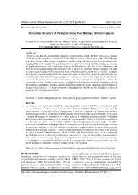 Population Structure of the Cycad Along River Mpanga, Western Uganda BACKGROUND Worldwide, Utilization of Wild Plant Resources I