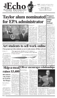 The Echo: March 11, 2005