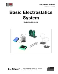 Basic Electrostatics System Model No