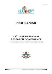 Programme Guide