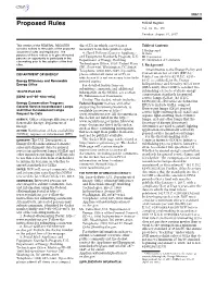 Proposed Rules Federal Register Vol