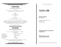 Comp. 09 Program Layout.Cwk