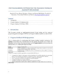 Programming Pattern PF