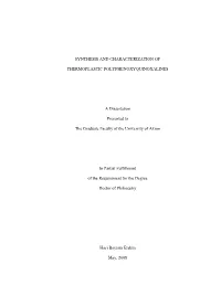 Synthesis and Characterization of Thermoplastic