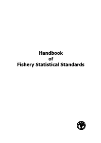 CWP Handbook of Fishery Statistical Standards