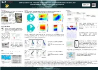 Look-Up Tables with Empirical Climatologies for Infrasound Detection, Location, and Characterization of Long Range Volcanic Eruptions T1.1-P21 R