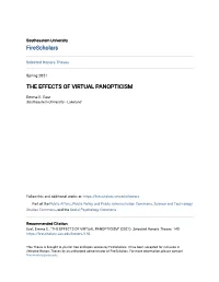 The Effects of Virtual Panopticism