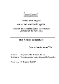 The Kepler Conjecture