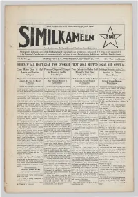 Whipsaw All Right Ism, for Spokane First Coal Shipped Local and General