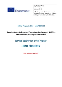 Joint Projects