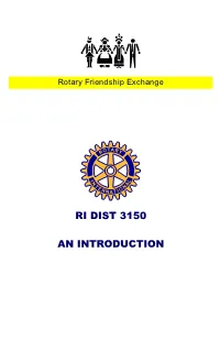 Ri Dist 3150 an Introduction