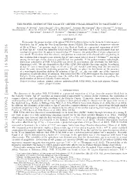 Arxiv:1411.0399V2 [Astro-Ph.HE] 16 Mar 2016 to the X-Ray Luminosity Indicate That PSR J1745-2900 Is Not a Rotation-Powered Pulsar but a Magnetar