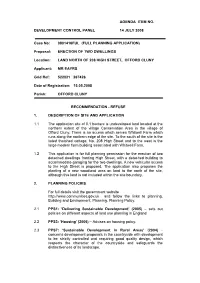 Full Planning Application