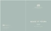 Make It Yours