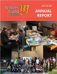 Annual Report Table of Contents