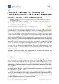 Geotectonic Controls on CO2 Formation and Distribution Processes in the Brazilian Pre-Salt Basins