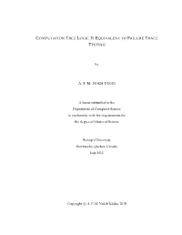 Computation Tree Logic Is Equivalent to Failure Trace Testing