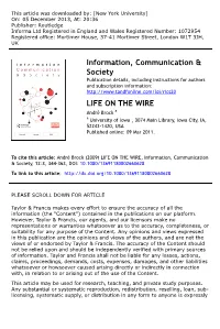Life on the Wire: Deconstructing Race on the Internet