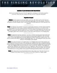 Minutes of 1939 Estonian-Soviet Negotiations