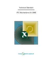 Technical Standard IPC Mechanisms For