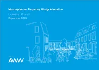 Masterplan for Timperley Wedge Allocation for Trafford Council September 2020