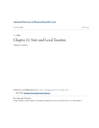 State and Local Taxation Nicholas L