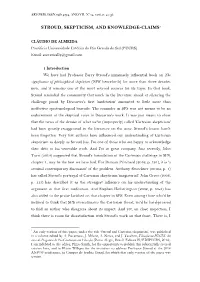 Stroud, Skepticism, and Knowledge-Claims1