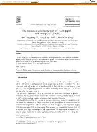 The Incidence Coloring Number of Halin Graphs and Outerplanar Graphs