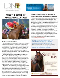 Will the Curse of Apollo Finally Fall? Ironically, These Two Are Scheduled to Square Off in the Arkansas Derby, and If Either Wins, They Might Just Be the (Cont