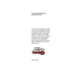 Background Review Memo