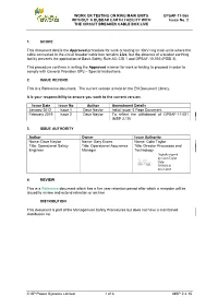Work Or Testing on Ring Main Units Without a Busbar Earth Facility With